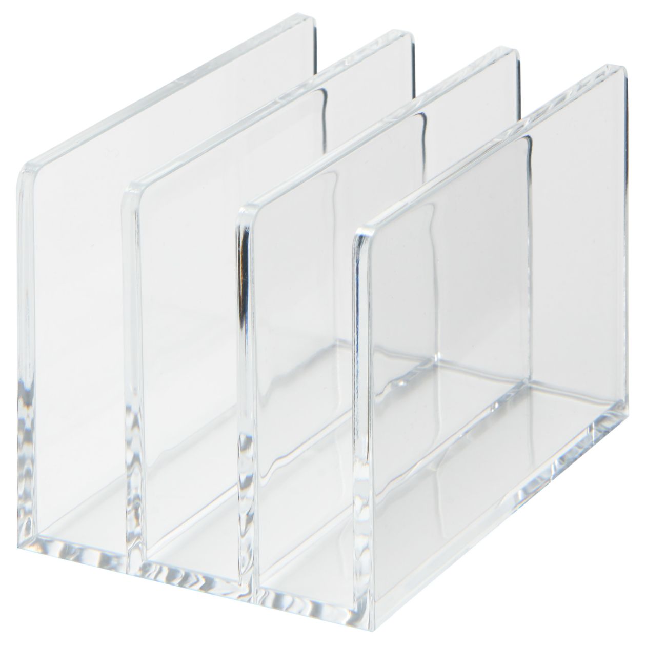 Shop Acrylic Desktop Partition Stand, 5.8 X 8.4 X 5.7 Cm, Clear Online 