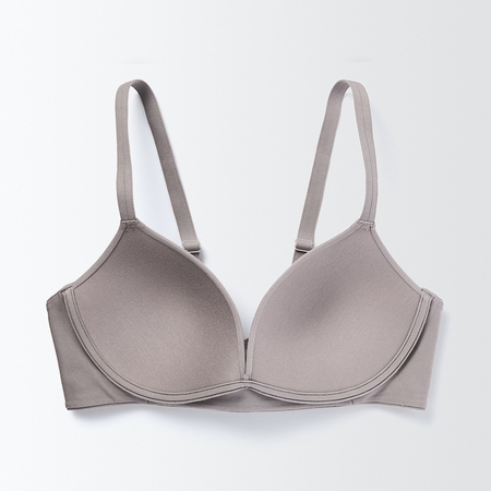 Maidenform Girls' Molded Triangle Pullover Padded Comfort Bra - Gray 34A